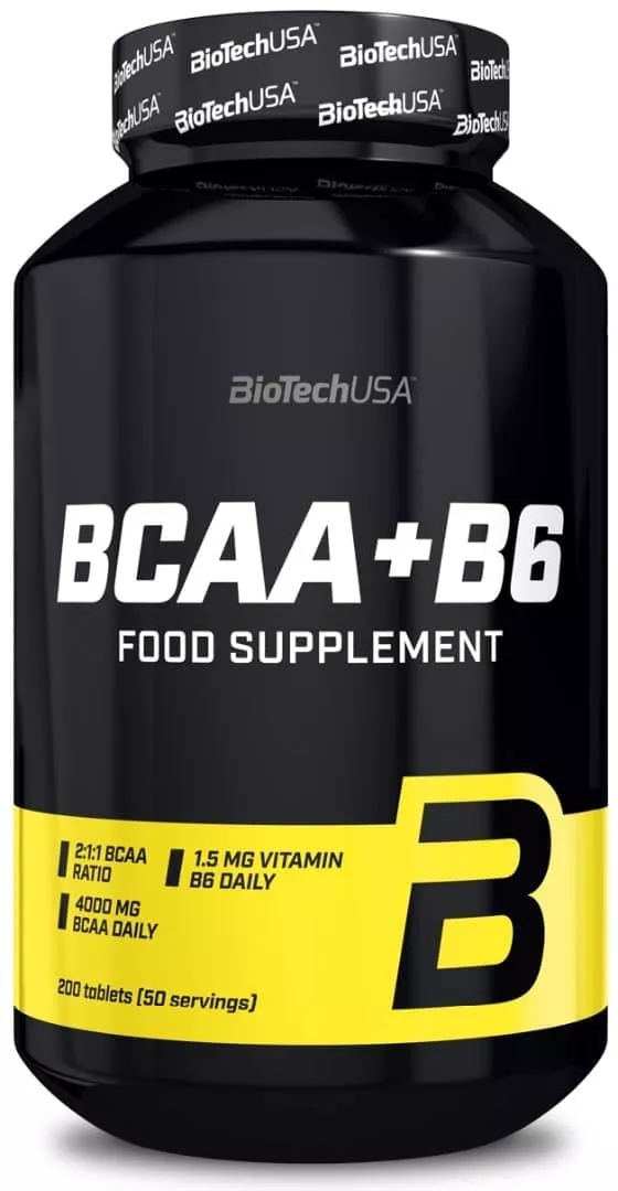 BioTech BCAA + B6 200 tabs фото