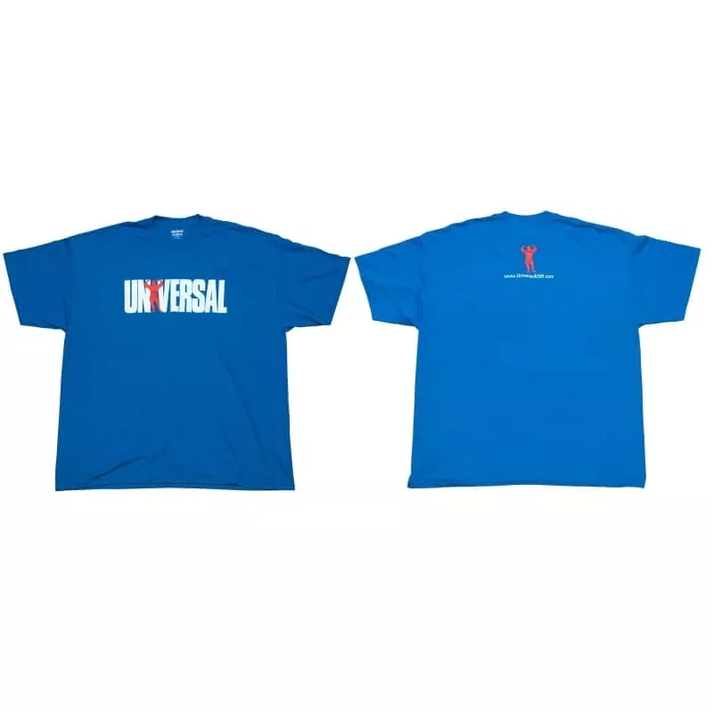 Universal Футболка Universal logo синяя