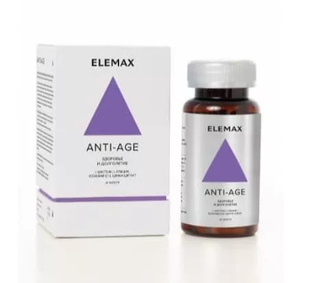 Elemax ANTI-AGE 50mg 60 caps