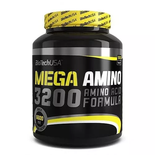 BioTech Mega Amino 3200 mg 500 tabs