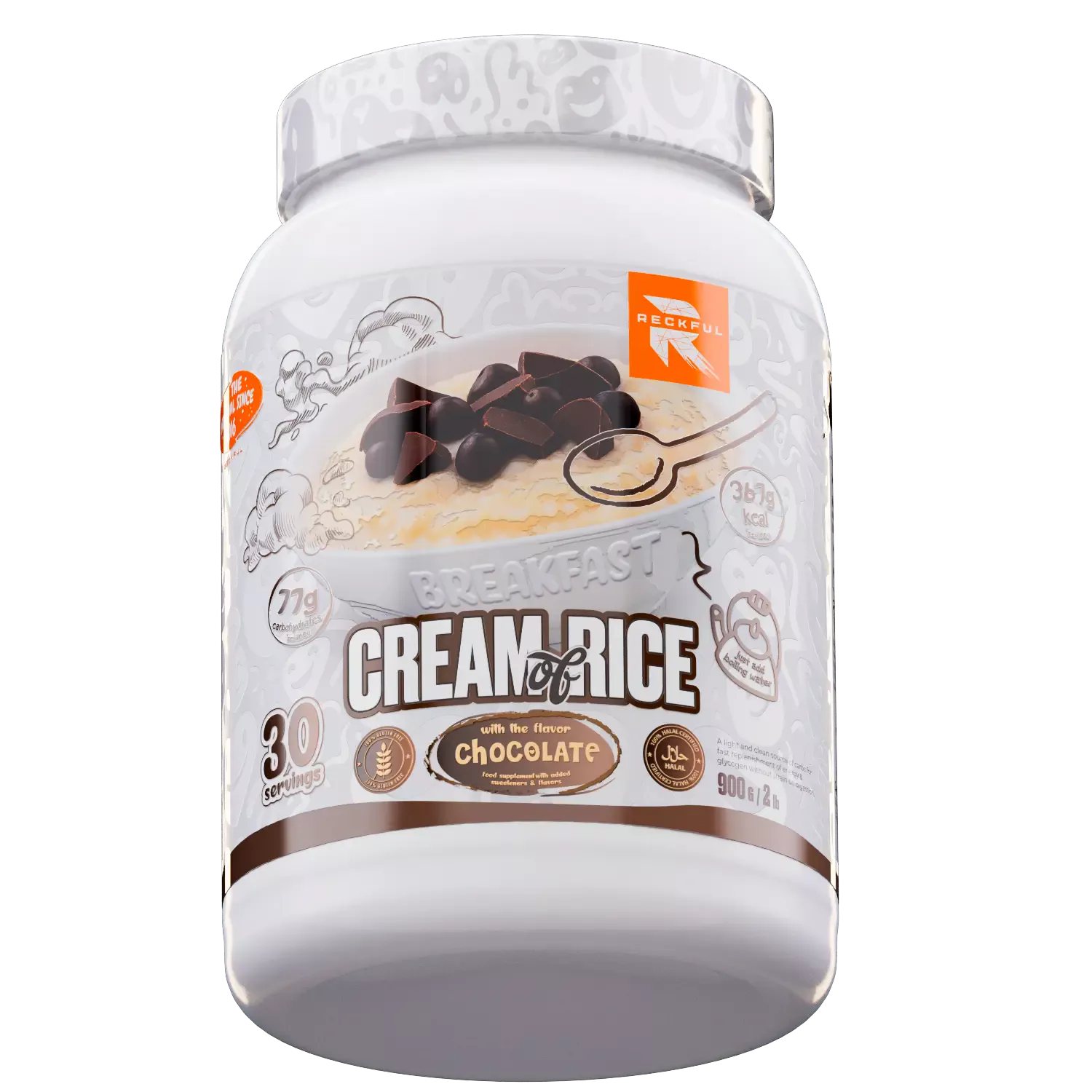Reckful ® каша Cream of Rice 900g 30 serv