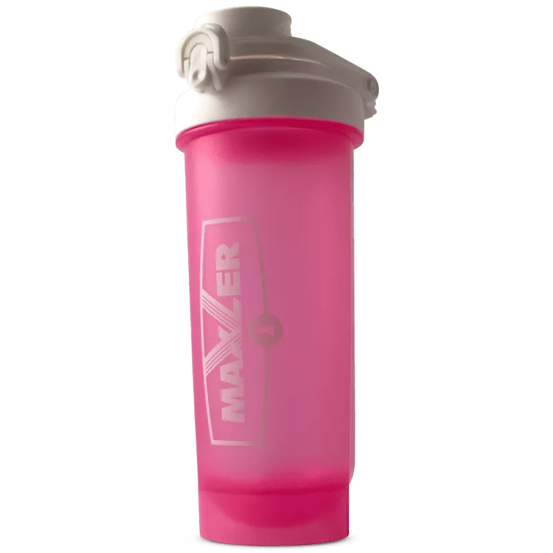 Maxler Shaker Pro W/Lock 700 ml (White-pink)