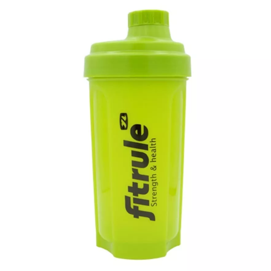 FitRule Шейкер классический (зеленый+зеленая крышка) фото
