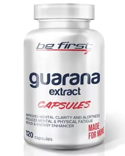 BeFirst Guarana Extract Capsules 120 caps фото