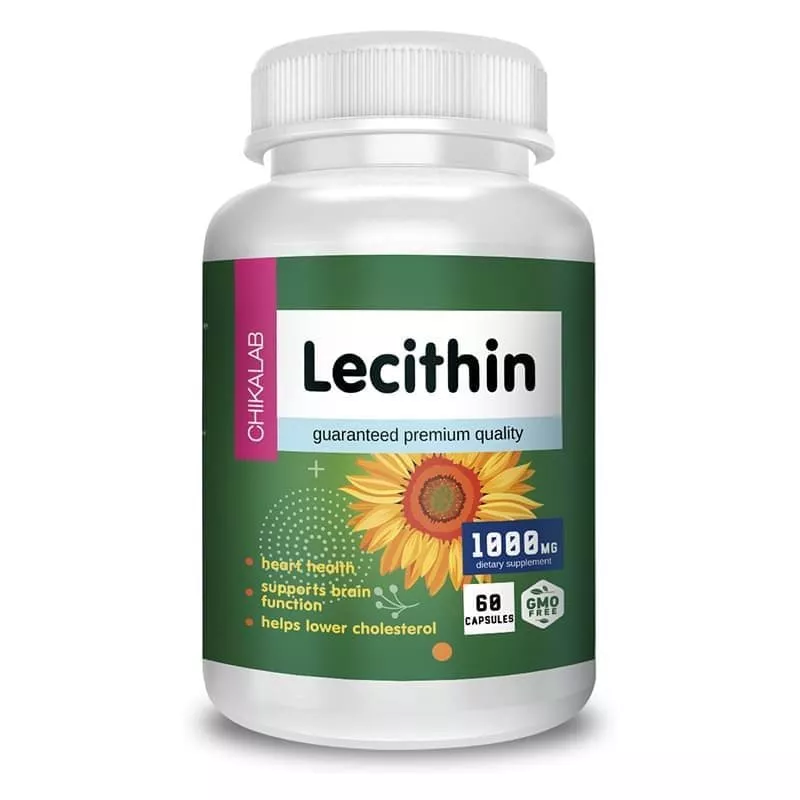 CHIKALAB Lecithin 10000mg 60caps фото
