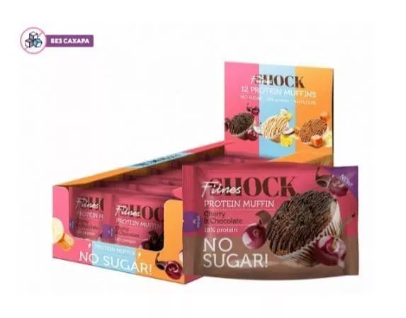 FitnesSHOCK Маффин 50g