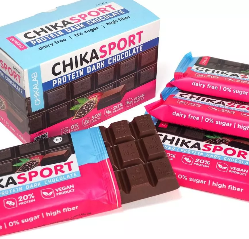 CHIKALAB Шоколад темный 100 гр