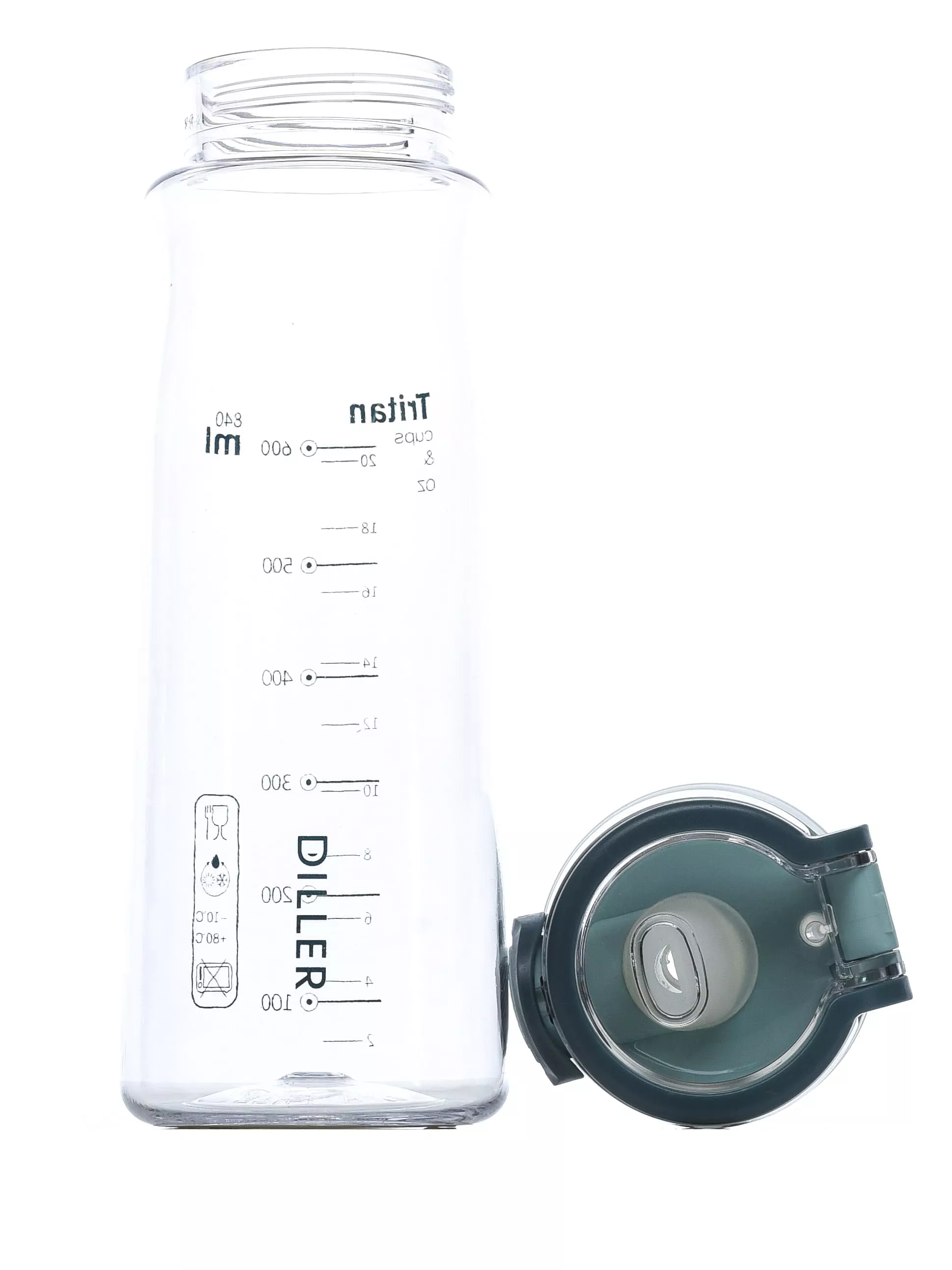 Бутылка для воды Diller D40 840 ml (Синий)