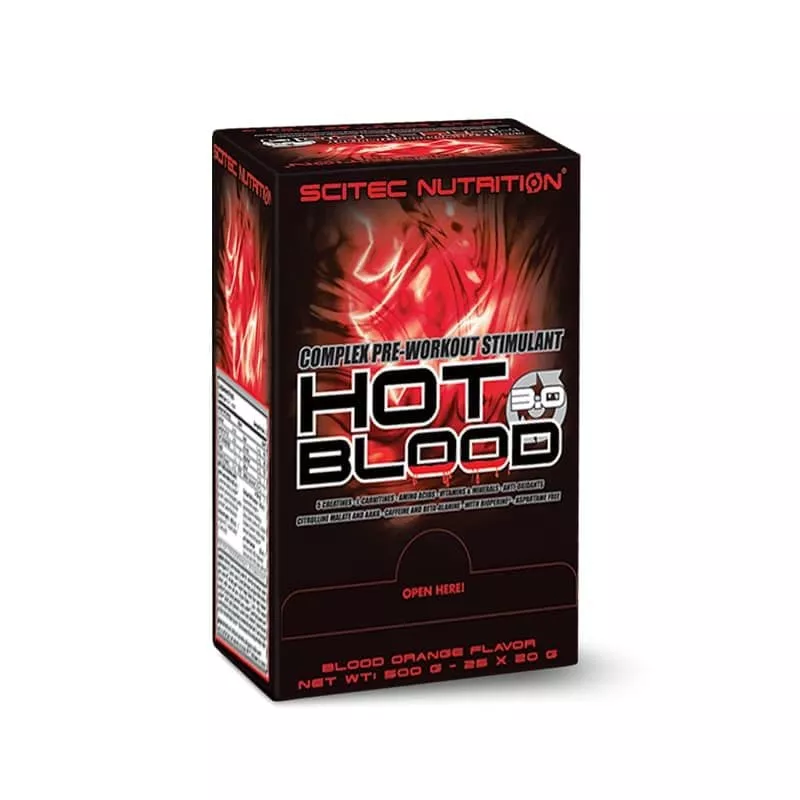 Scitec Nutrition Hot Blood 3.0 BOX 25ps