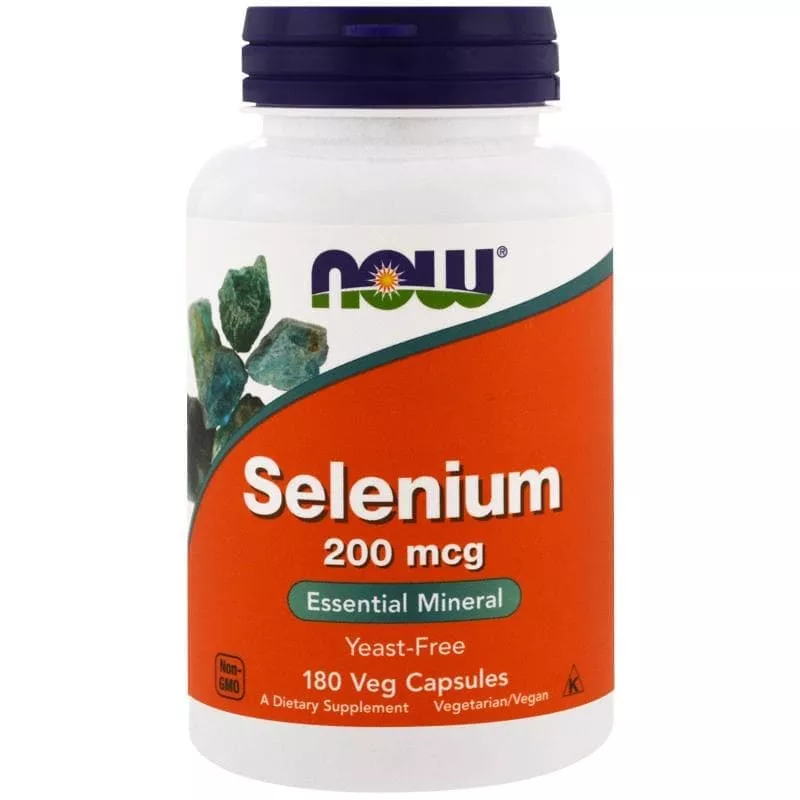 NOW Selenium 200mcg 90 vcaps