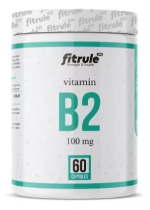 Fitrule Vitamin B2 100mg 60 caps