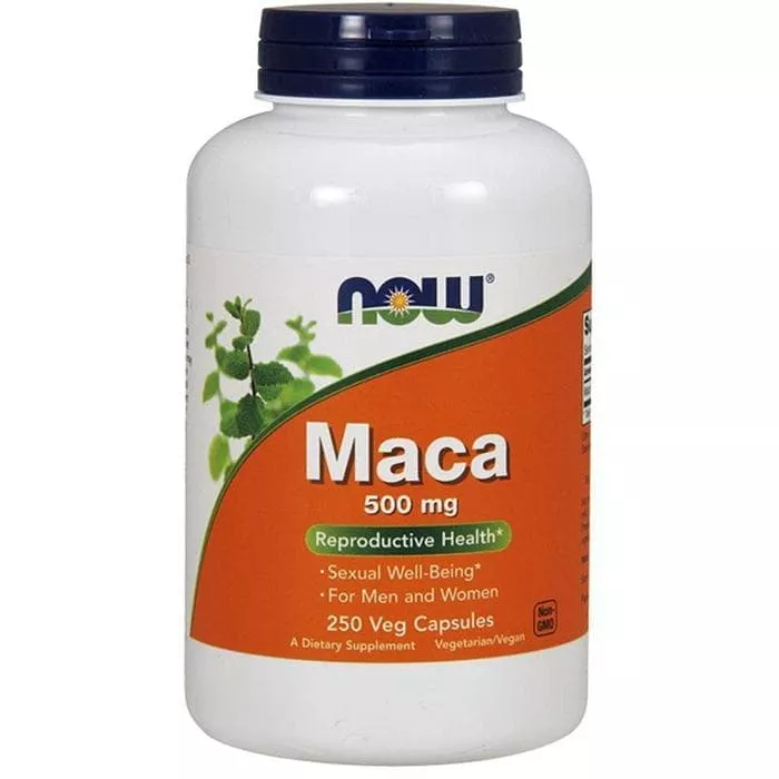 Now Maca 500mg 250 caps