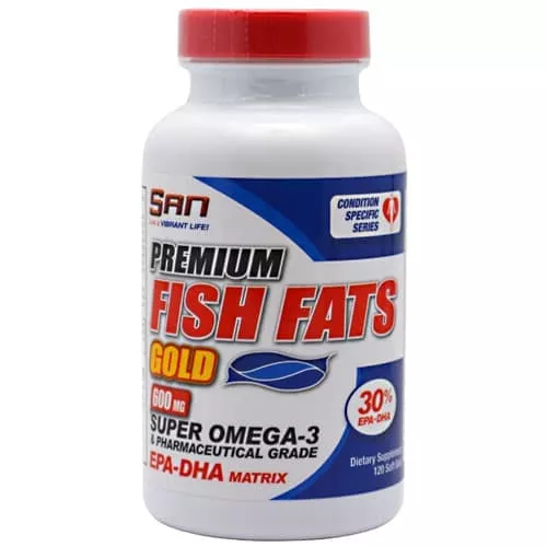 SAN Premium Fish Fats Gold 120 caps