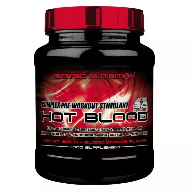 Scitec Hot Blood 3.0 820 g фото