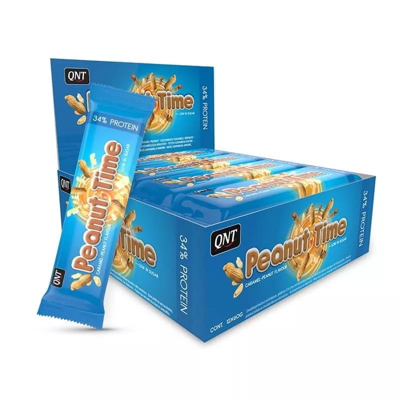QNT Peanut Time Bar 60g фото