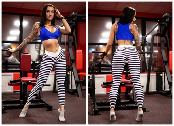 Bona Fide Лосины базовые "Полосатые"