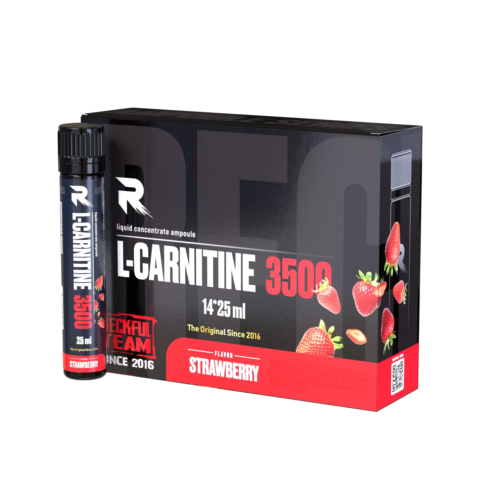 Reckful L-Carnitine 3500mg 25ml amp 14шт (Шоу-бокс)