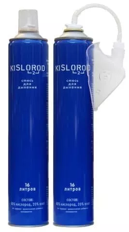 Баллончик Kislorod K16L фото