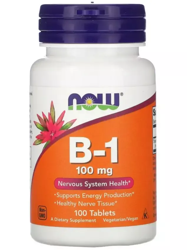 NOW B-1 100mg 100 tabs