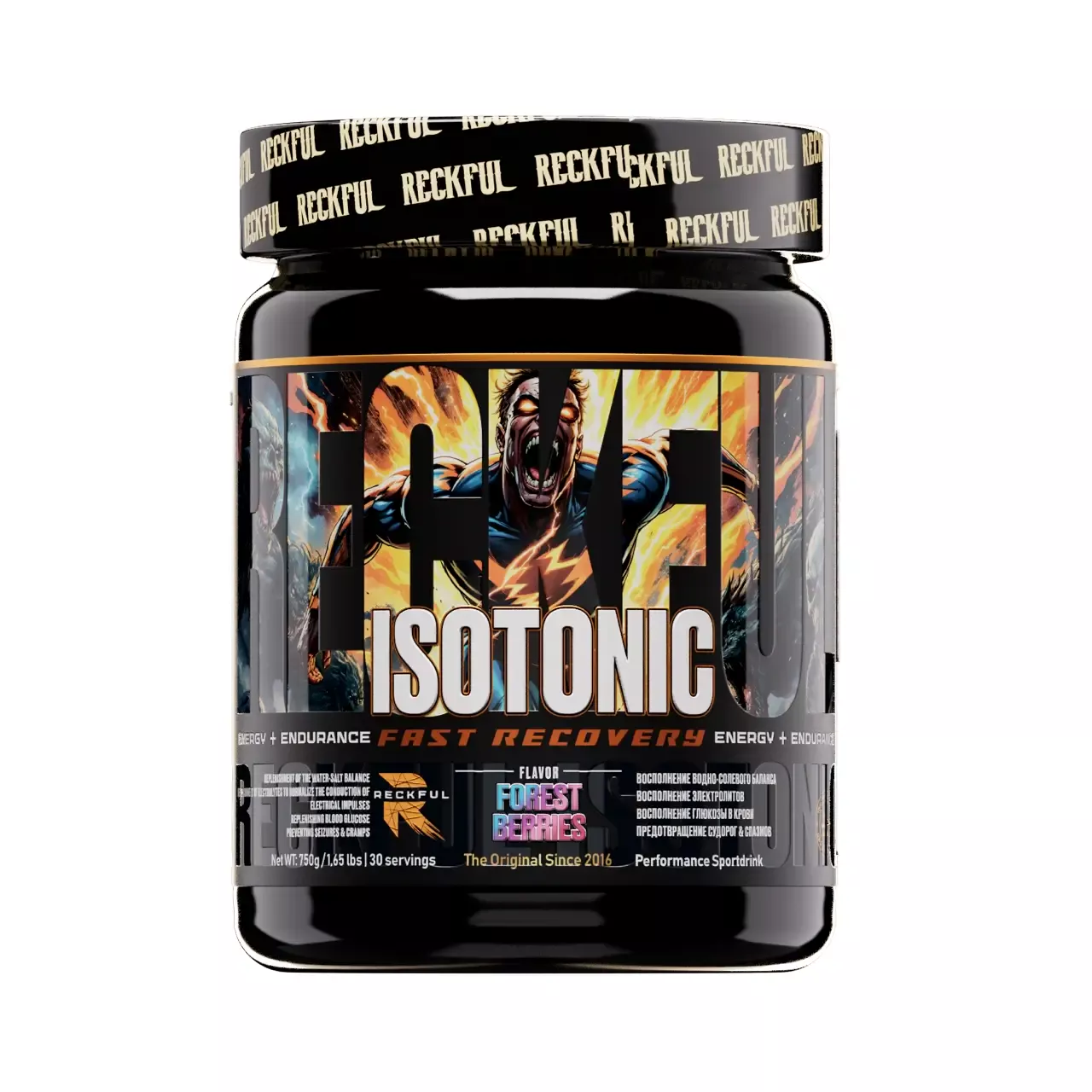 Reckful ® Isotonic 750g 30 serv