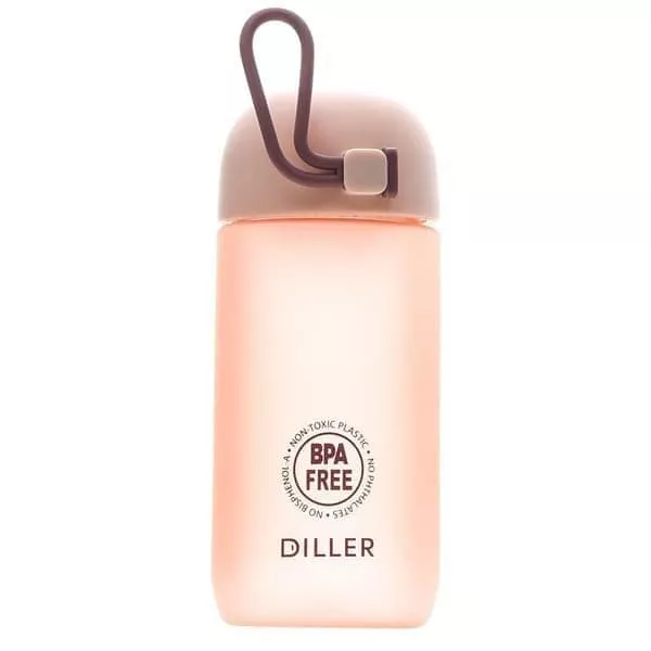 Diller Бутылка для воды D30 500ml (Розовая)