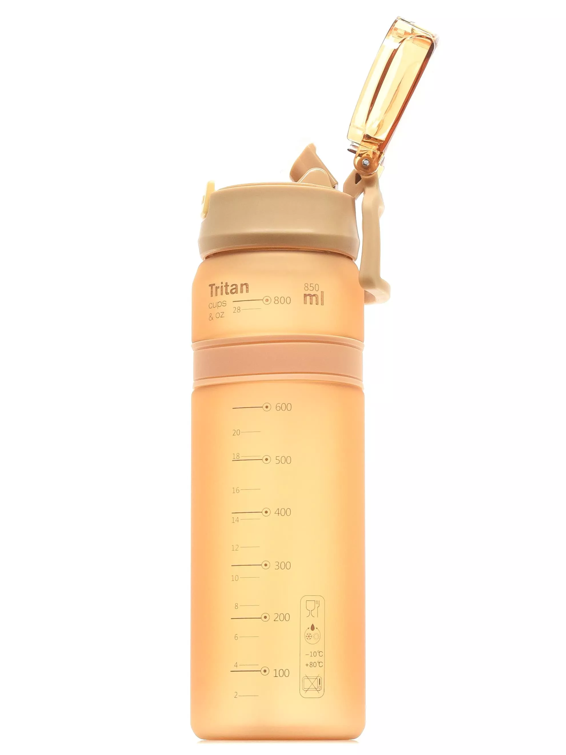 Бутылка для воды Diller D37 850 ml (оранжевый)