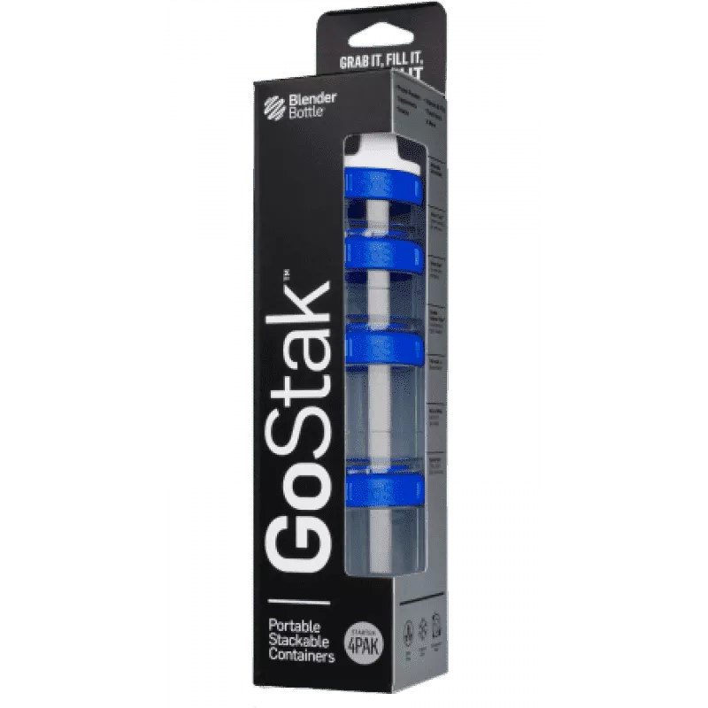 BlenderBottle GoStak Starter Dark Blue [синий]