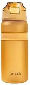 Бутылка для воды Diller D37 550 ml (Оранжевый) фото
