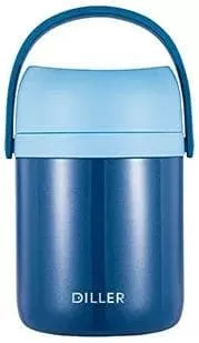 Термоконтейнер для еды Diller 8926 2400 ml (Синий)