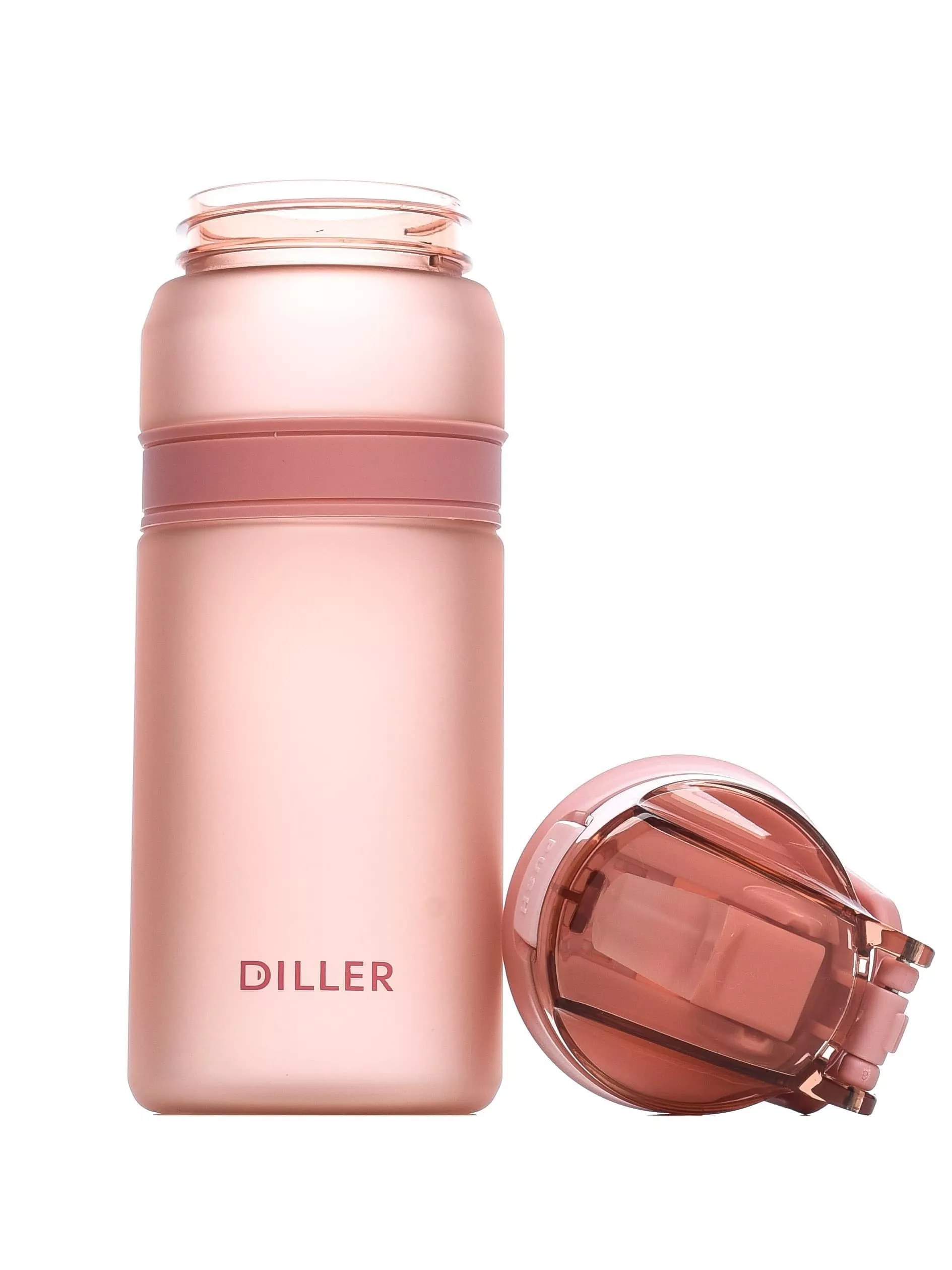 Бутылка для воды Diller D37 700 ml (Розовый)