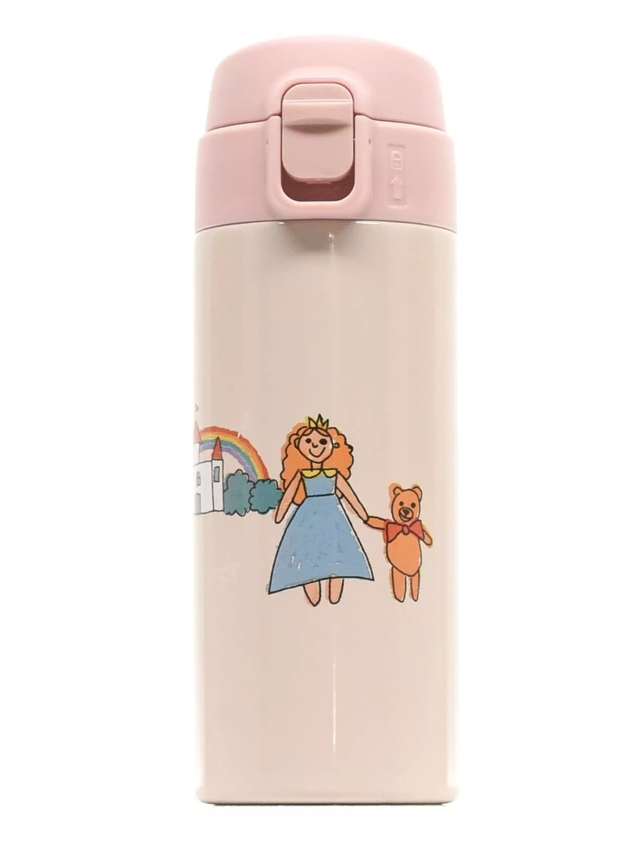 Детская бутылочка для воды Diller 8955 350 ml (Розовый)