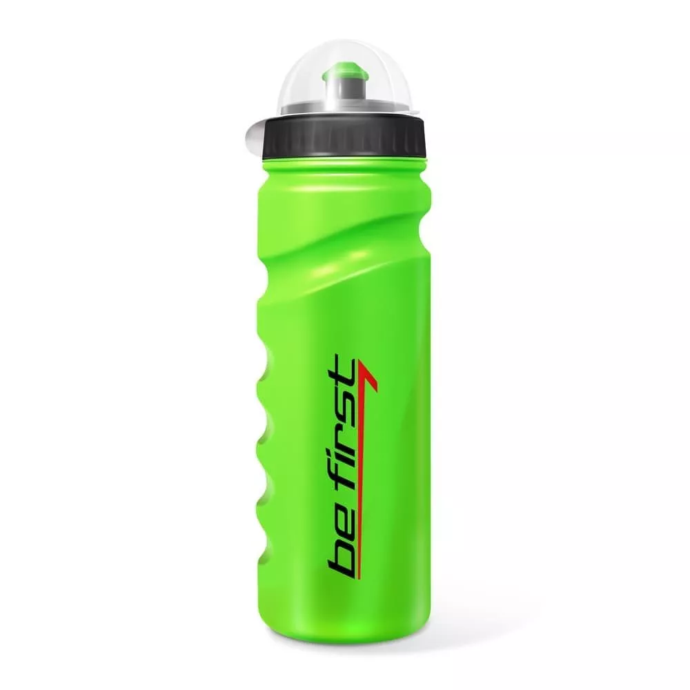 BeFirst Бутылка для воды Be First 750ml с крышкой (Зеленая)