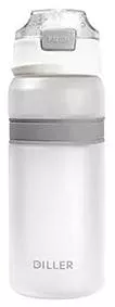 Бутылка для воды Diller D37 700 ml (Белый)