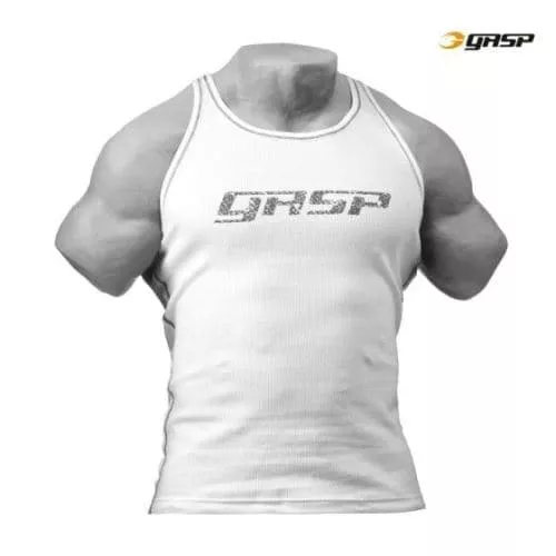 GASP Майка обтягивающая Pro Rib Tank II White фото
