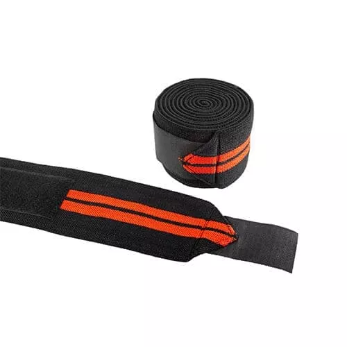 BeFirst Бинт коленный (Чёрный с Красным) (арт 498)