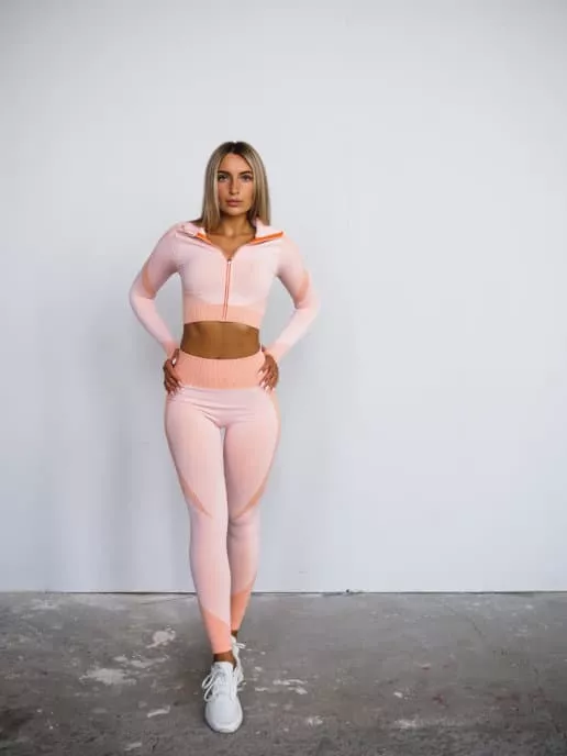 FitRule Кофточка и тайтсы Pink