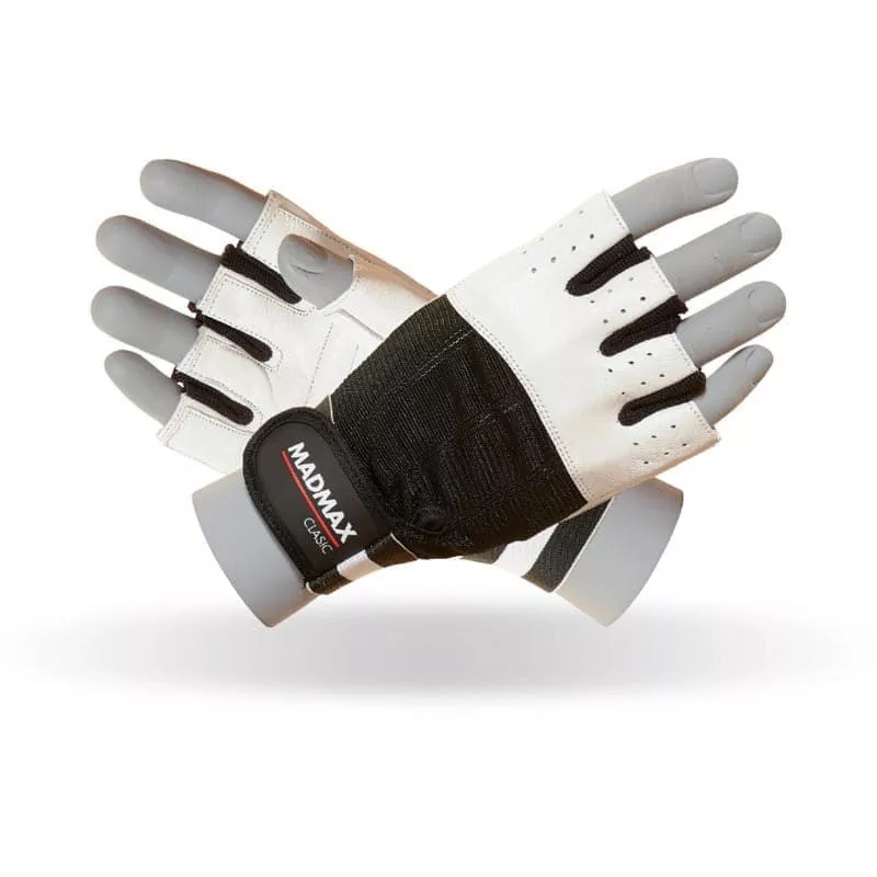 Перчатки Mad Max "Classic" MFG248\WH-BK фото