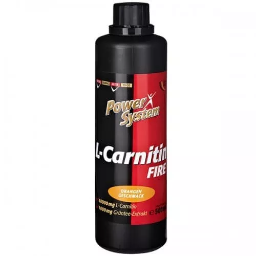 Power System L-Carnitin Fire 500 ml фото