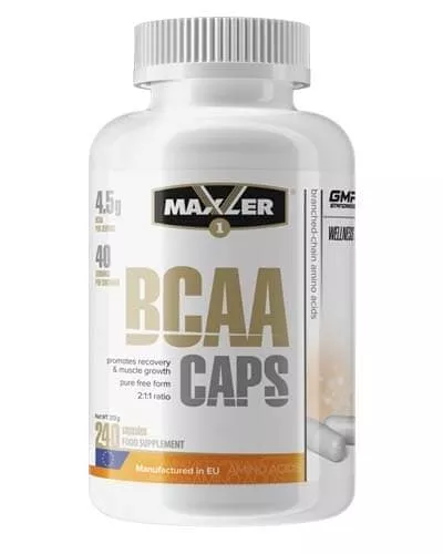 Maxler BCAA 2:1:1 240 caps фото