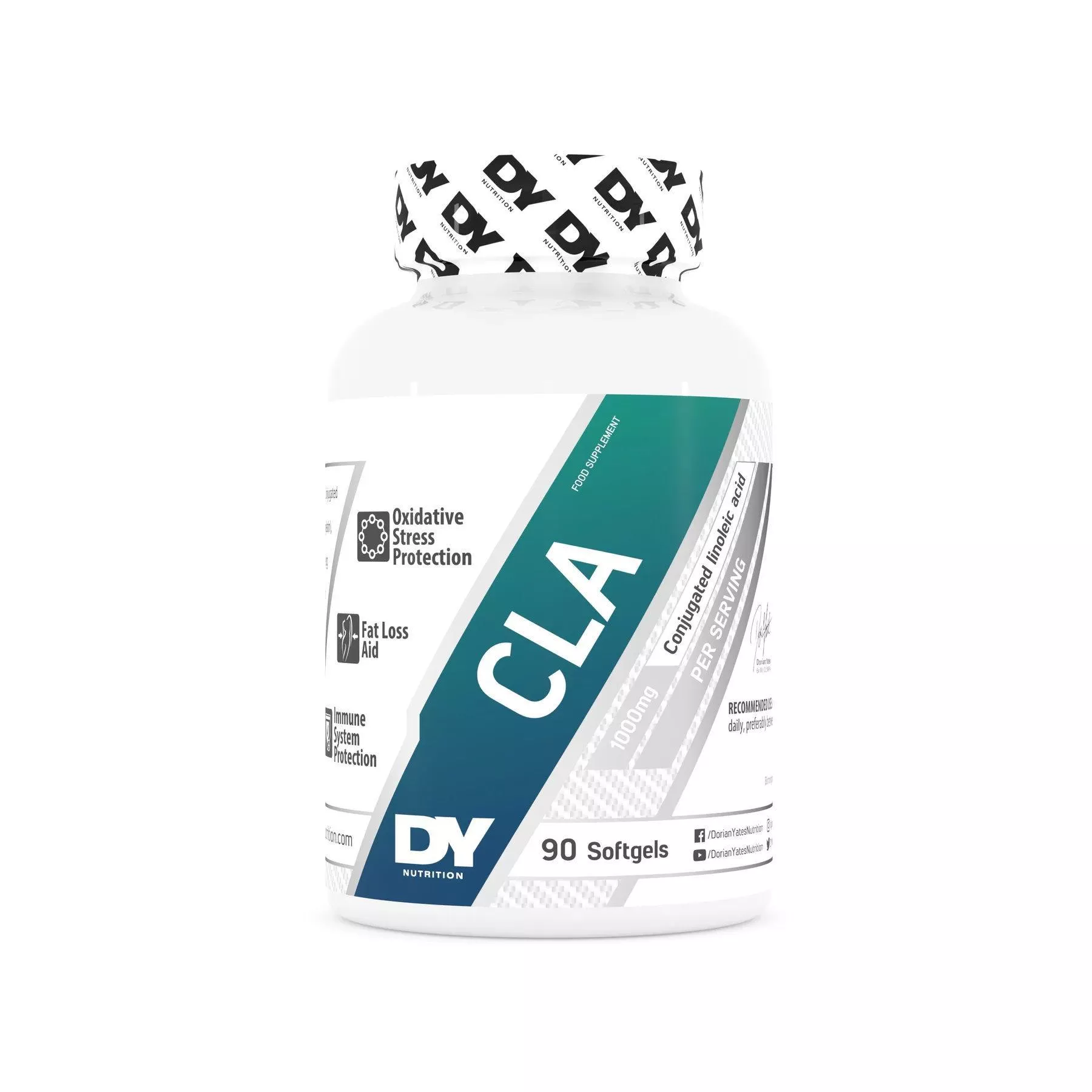 Dorian Yates Nutrition CLA 1000mg 90 sgels