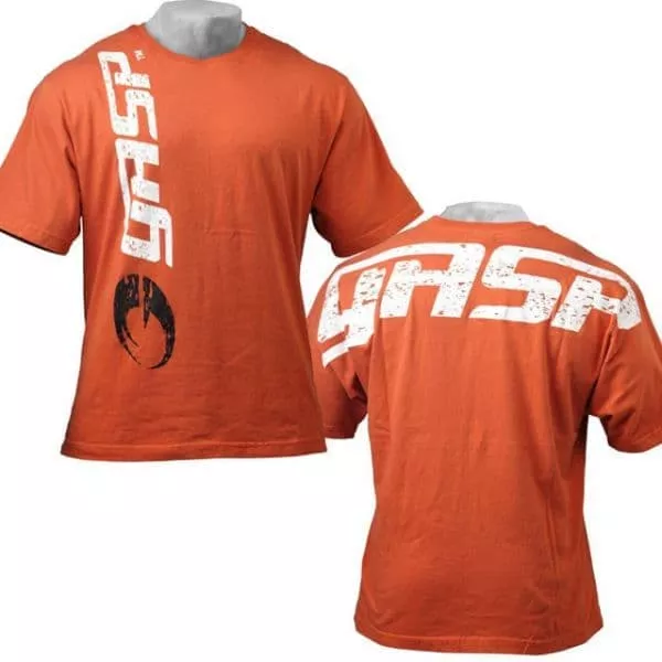 Футболка GASP Big Logo Tee оранжевая
