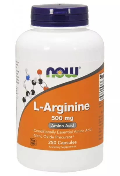 NOW L-Arginine 500mg 250 caps