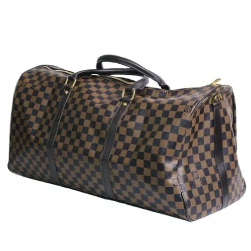 Сумка LV Клетка Коричневая