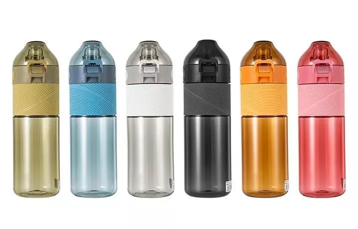 Бутылка для воды Diller DB-003 400 ml (с трубочкой) (Белый)