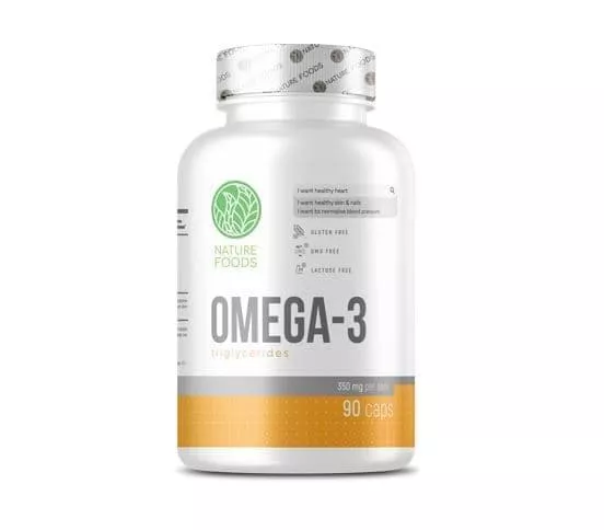 Nature Foods Omega-3 90 caps фото