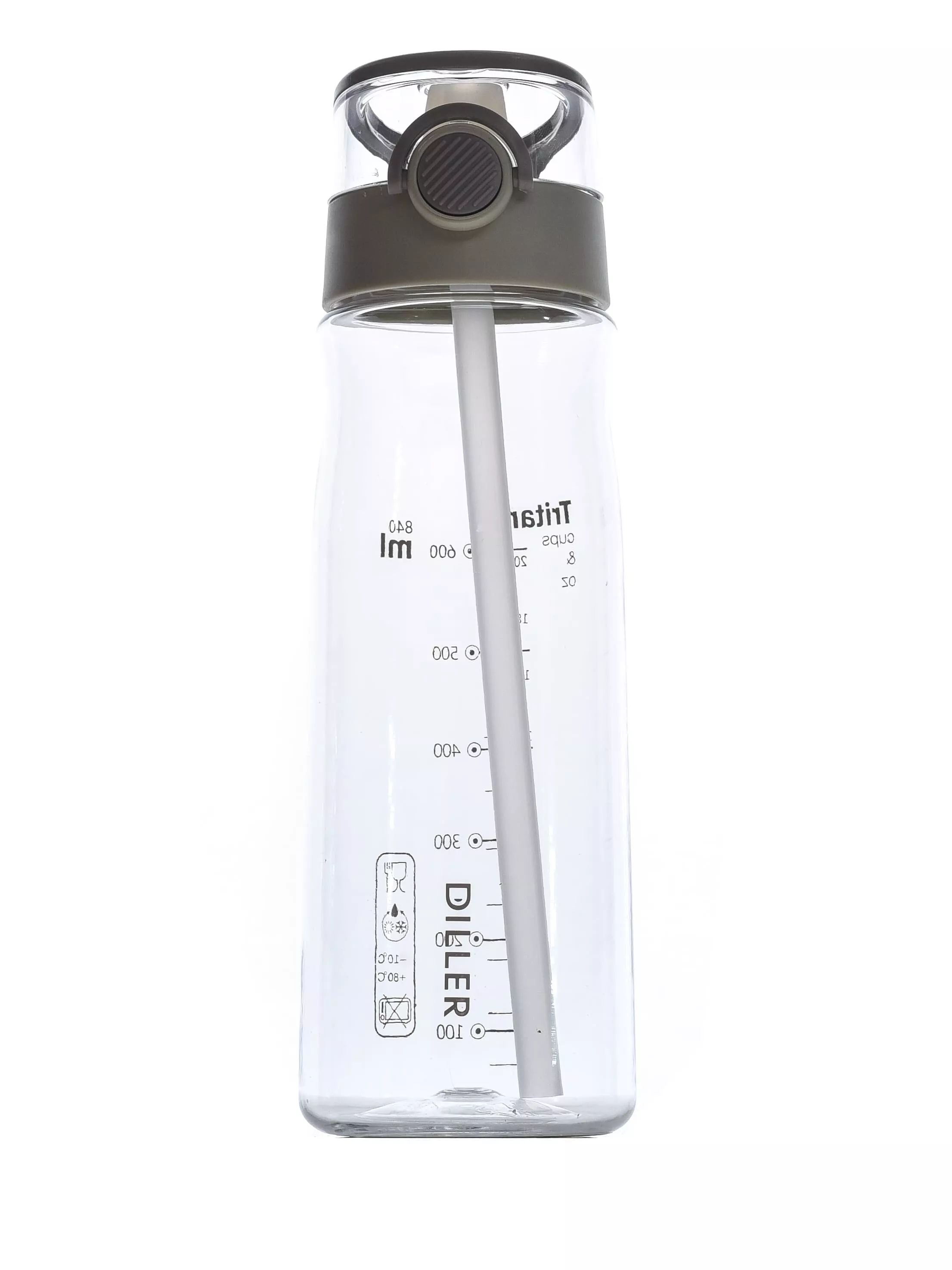 Бутылка для воды Diller D40 840 ml (Белый)