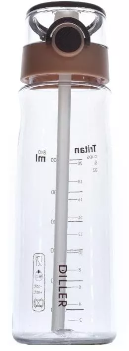 Бутылка для воды Diller D40 840 ml (Розовый)