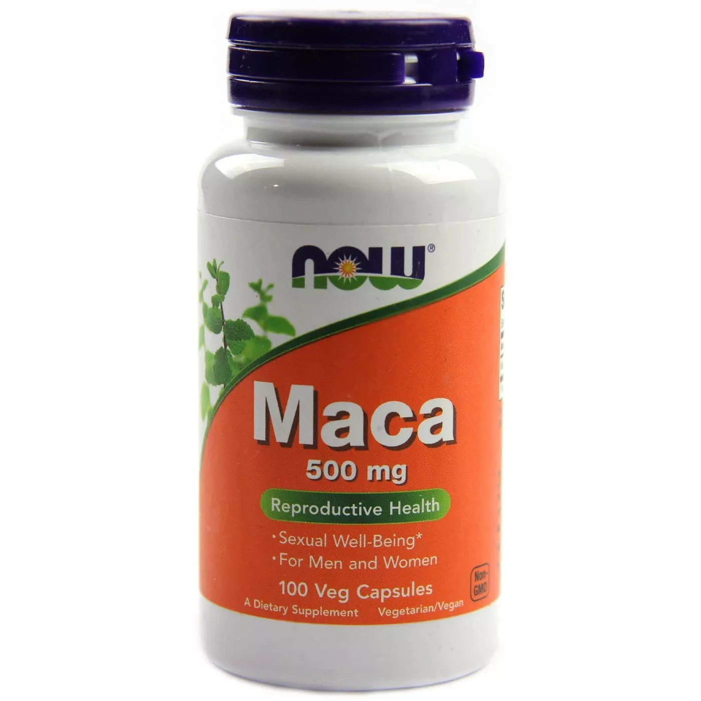 NOW Maca 500mg 100 caps фото