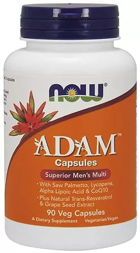 NOW ADAM Men's Multiple Vitamin 90 caps