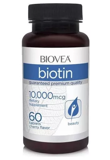 BIOVEA Biotin 10000 mcg FD 60 tabs